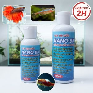 Trị nấm cho cá hải sản NANO BIO CLEAN 50ML 100ML