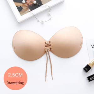 Dán ngực dày 5cm dày Áo ngực vô hình ngực phẳng Silicone dán ngực cô dâu dán ngực cưới