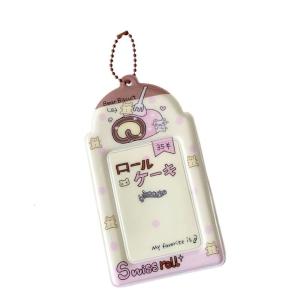 Korean Popular Photocard Holder Keychain ID Holder with Keychain Student Bus Pendant Keychain for School