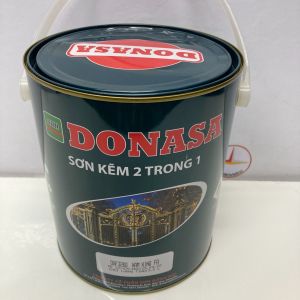 Sơn Sắt Kẽm Donasa  2 trong 1 màu DAF 2215 Xingfa Nâu _ 3L