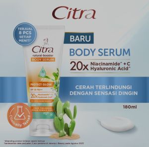 SALE 180 ml ! Citra NaturalBooster Body Serum 180 ml Fresh / Complete / Insta / Proteck Glow Hand Body Lotion