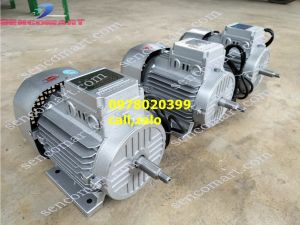 Mô tơ điện 15kw lắp máy băm cỏ băm chuối lát