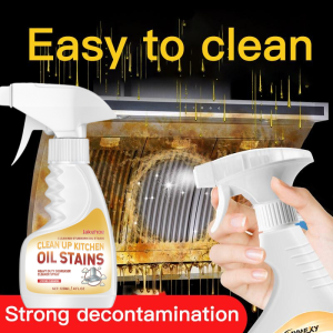 Natural Oil Stain Cleaner for Home Kitchen Deep Cleaning with Gentle Formula Effective Non-Irritating Restores Shine on Kitchen Utensils