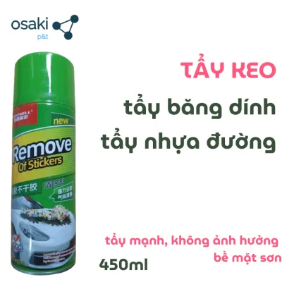 Chai Xịt Tẩy Keo Tẩy Vết Sơn Tẩy Nhựa Đường Tẩy Kẹo Cao Su Tẩy Đa Năng Camel/ Winshine/ 3M (450ml)