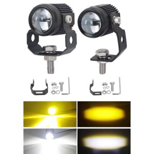 Đèn pha bi cầu trợ sáng xe máy điện xe đạp điện 12V 24V 48V  60V 80V DC 18W