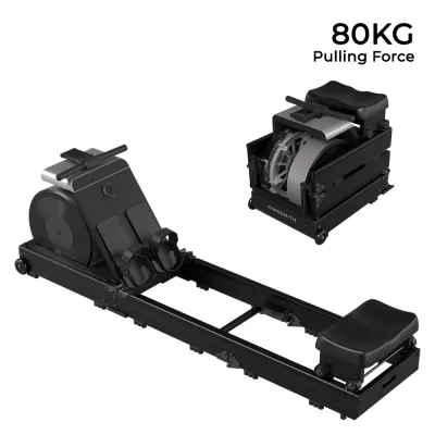 Kingsmith WM20 2-in-1 Foldable Magnetic Water Rowing Machine ★ Water Rower ★ Up to 80kg Pulling Force