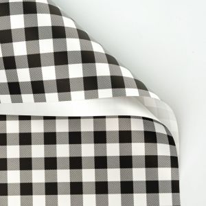 20 LEMBAR Taplak Cellophane Kertas Buket Bunga Wrapping Paper Square Pattern Motif Kotak KB6012