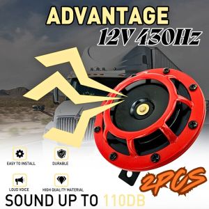 COD HELLA Klakson Mobil Super Keras Electric Super Loud Car Horn 12V 430Hz 2 PCS - HL12