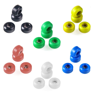 4PCS Mini Finger Model Skateboard Parts Bearing Deck Wheels Metal Bearing for Fingerboard Replaceable Part