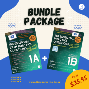 Bundle Package - Sec 1 G3 Math 150 Essential Exam Practice Questions