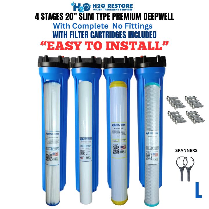 Water Filtration System Top Selling 4 Stages 20