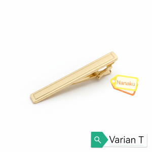 Pin Dasi / Pin Tie / Penjepit Dasi Stylish Gold