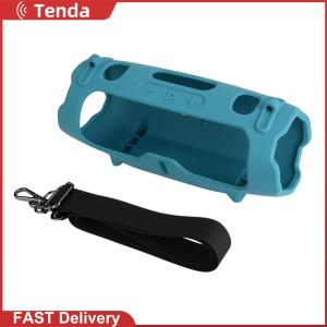 [Tenda]Vibrant Silicone Sleeve for JBL Charge 6 Portable Bluetooth Speaker Durable Shockproof Waterproof Cover