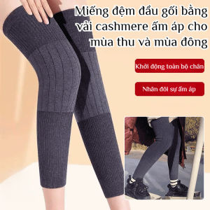 Bó gối giữ ấm/Bọc đầu gối lông cừu/Dáng dài giữ nhiệt/Chống lạnh mùa đông/Co giãn tốt/Người già và người trẻ/Bảo vệ khớp gối/Mềm mại