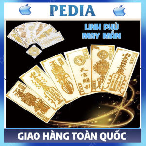 Miếng Dán Linh Phù - Tài Lộc May Mắn Phong Thuỷ (Dán Điện Thoại Đồ Dùngsách vở ...)