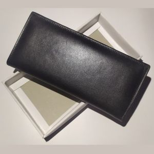 Dompet Panjang Kulit 100% Dompet Lipat Pria Wanita Kulit Sapi Garut Banyak Slot Kartu