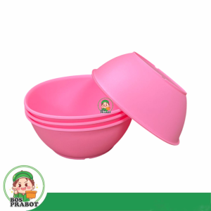 MANGKOK PLASTIK KOTAK DAN BULAT SATUAN / MANGKOK MAKAN PLASTIK LUSINAN MURAH