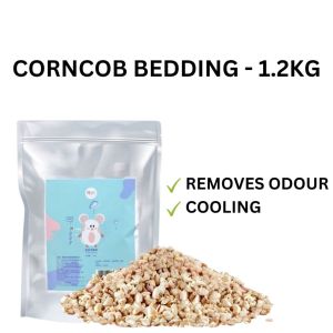 Yee Corn Cob Bedding Litter for Hamster and Small Pet Animal Hypoallergenic Dust Free Cooling Natural Edible Ingredients