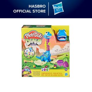 Play-Doh Dino Crew Growin Tall Bronto Toy Dinosaur for Ages Kids 3+ 2 Non-Toxic Play-Doh Eggs Ideal Birthday Gift