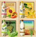 Nước gạo Hàn Quốc Makgeolli 750ml vị nho. 