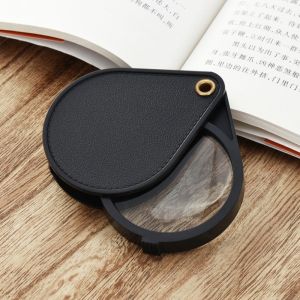 BUY 1 TAKE 1 Foldable Handheld Magnifier 5X Portable Pocket Reading Magnifying Glass Jewelry Tool