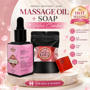 Momy Oil Nona Gebus - Booster Sweet Vanilla HQ Zinqa 10ml untuk Wanita Kekal Cantik Aroma Menyenangkan