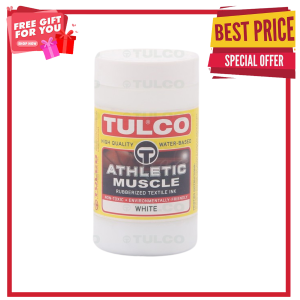 Tulco Athletic Muscle White and Bases Textile Inks 250g