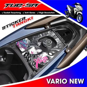 (COD)STIKER TANGKI BENSI VARIO 125 CBS ISS PREMIUM STICKER TANGKI MOTOR VARIO NEW ANTI LUNTUR