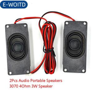 E-WOITD 1 cặp âm thanh Loa di động 3070 2840 4Ohm 3W Máy Tính TV loa Loa