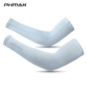 X-Tiger 100% Lycra Quick-Dry UV400 Protection Running Arm Sleeves Breathable Basketball Armguards Sports Cycling Arm Warmers(A pair)