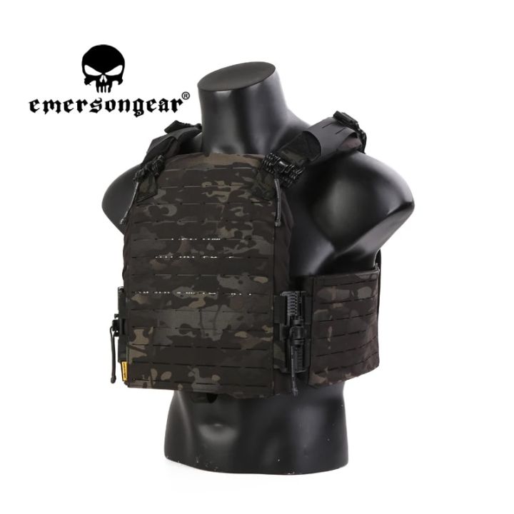 EMERSONGEAR FS Strandhogg Tactical Vest Lasercut Plate Carrier ROC ...