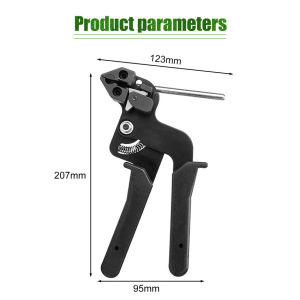 Tang Kabel Ties Stainless Steel Pemotong Alat Pengikat Mesin Packing CT02 Tensioner Self Locking