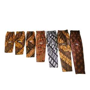 Celana batik pria dewasa/celana betawi/celana jawa/celana boim/ celana batik tulis