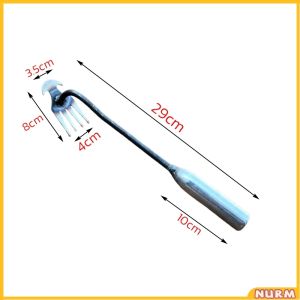 Nurm Manual Weeding Puller Tool Handheld Weeding Tool Garden Hoe and Rake