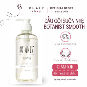 Dầu gội BOTANIST Smooth Nhật Bản 460ml cho tóc dễ rối non-silicone