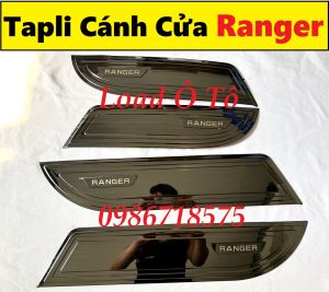 Ốp Bảo Vệ Màng Loa Tapli Cánh Cửa Xe Ford Ranger 2026-2016 Vân Titan Cao Cấp Sẵn Keo Dán 3M