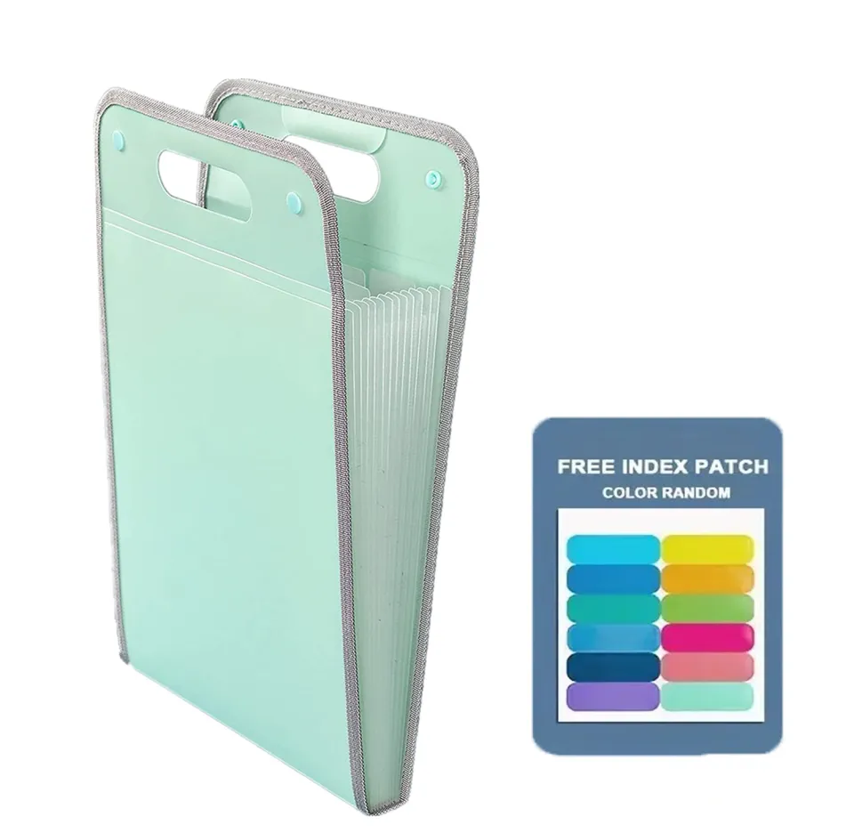 Alphabetical File Organizer 24 Pocket Accordion File Organizer, Plastic Expandable File Folder Folder Organizer