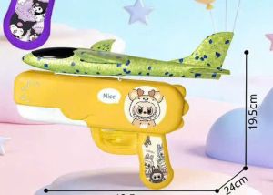 Đồ Chơi Cây Phóng Máy Bay Khủng Long Cho Bé – Máy Bay Xốp Bay Xa Vui Chơi Ngoài Trời