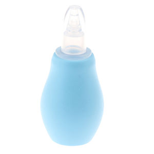 Anti-reverse flow silicone nose aspirator baby hand-pressure nasal aspirator baby silicone nose cleaner nose cleaner