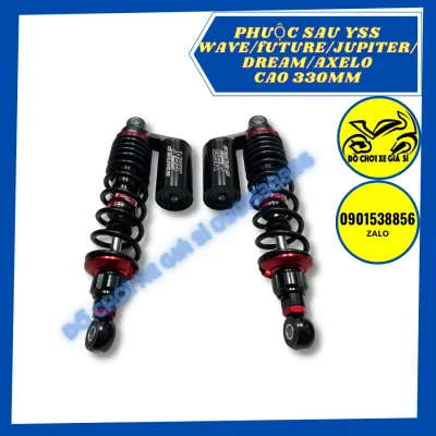 Phuộc sau YSS cho Wave/Future/Dream/Jupiter cao 330mm
