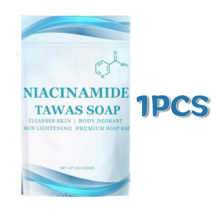 [BUY1 TAKE2]Niacinamide Tawas Soap Deep Cleansing Body Deodorizing Skin Refreshing & Lightening