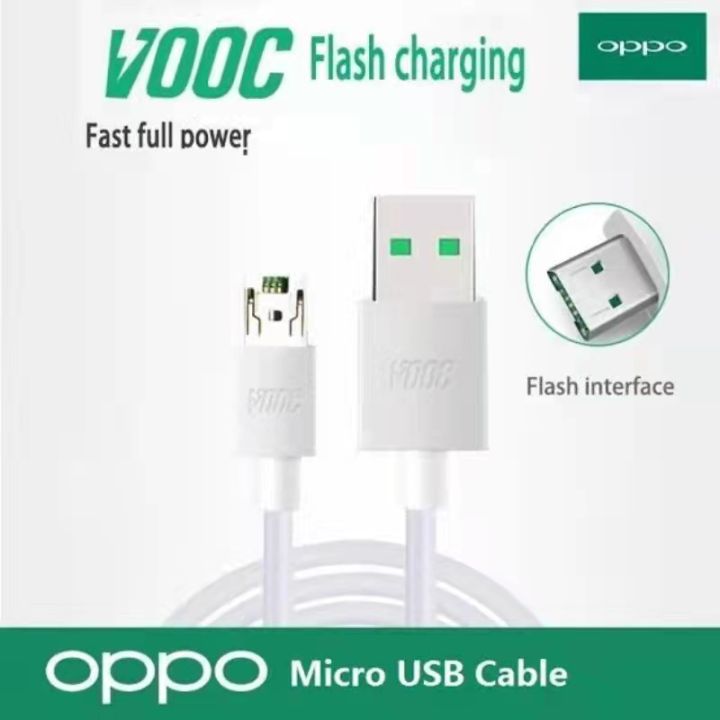Data Cable Vooc Charger Cable Oppo F11 Pro 100% Original 5V/4A