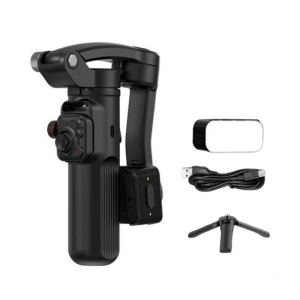 แม่เหล็กเติมแสงความเสถียรของโทรศัพท์3เส้นไม่สั่นโทรศัพท์มือถือแบบพับเก็บได้ขาตั้งสำหรับการสตรีมสด