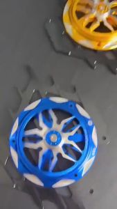 CNC Water Tank Cover + Rotating CNC Heatsink Fan For VARIO AB CLICK 125/150【24 hours Delivery】COD