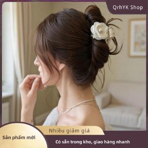 Hàng có sẵn✨ Thanh Lịch Hoa Hồng Móng Vuốt Tóc Cho Phụ Nữ Cô Gái Ngọt Ngào Tóc Trang Trí Trở Lại Đầu Hoa Tóc Clip Kẹp Tóc Thời Trang Phụ Kiện Tóc