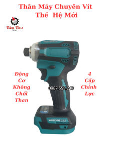 Thân Máy Chuyên Vít MKT  Hàng Cao Cấp 4 Cấp Chỉnh Lực Động Cơ Không Chổi Than