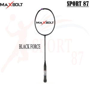 Raket Badminton Maxbolt Black Force Bonus Komplit Raket Maxbolt Black Force Original