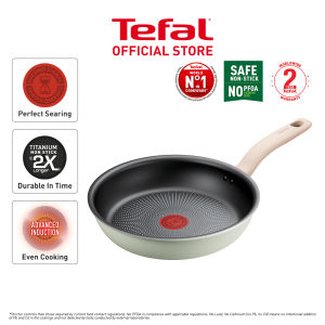 Tefal So Matcha Frypan 24cm (Non-stick Cookware Titanium 2x Non-stick coating Thermo-signal)