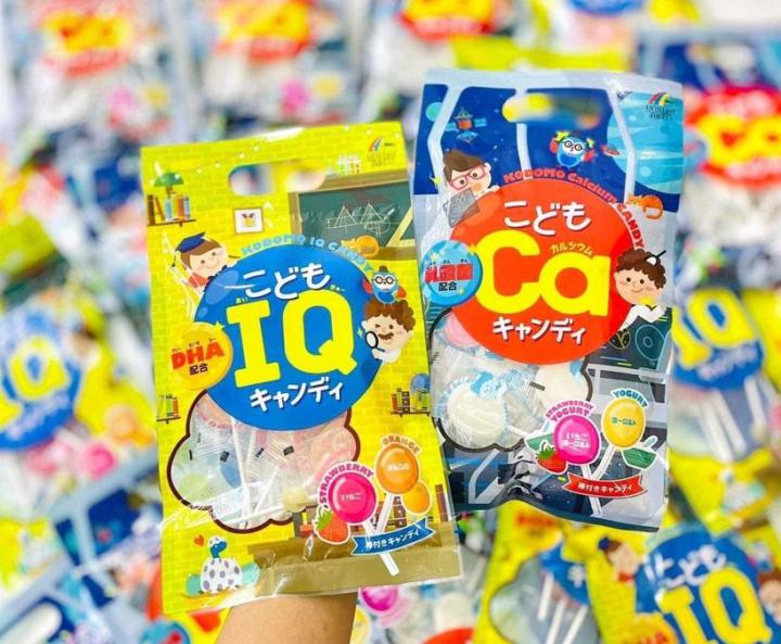 Kẹo mút KODOMO IQ/CA Bổ Sung CANXI & DHA Cho bé từ 1 tuổi Vị Trái Cây -  Lazada | Lazada.vn