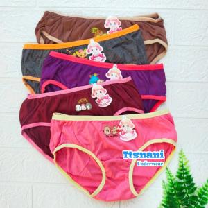 Celana Dalam Anak Perempuan Golden Nick 045 | Cd Anak Cewek Warna Tua / Gelap Bahan Katun